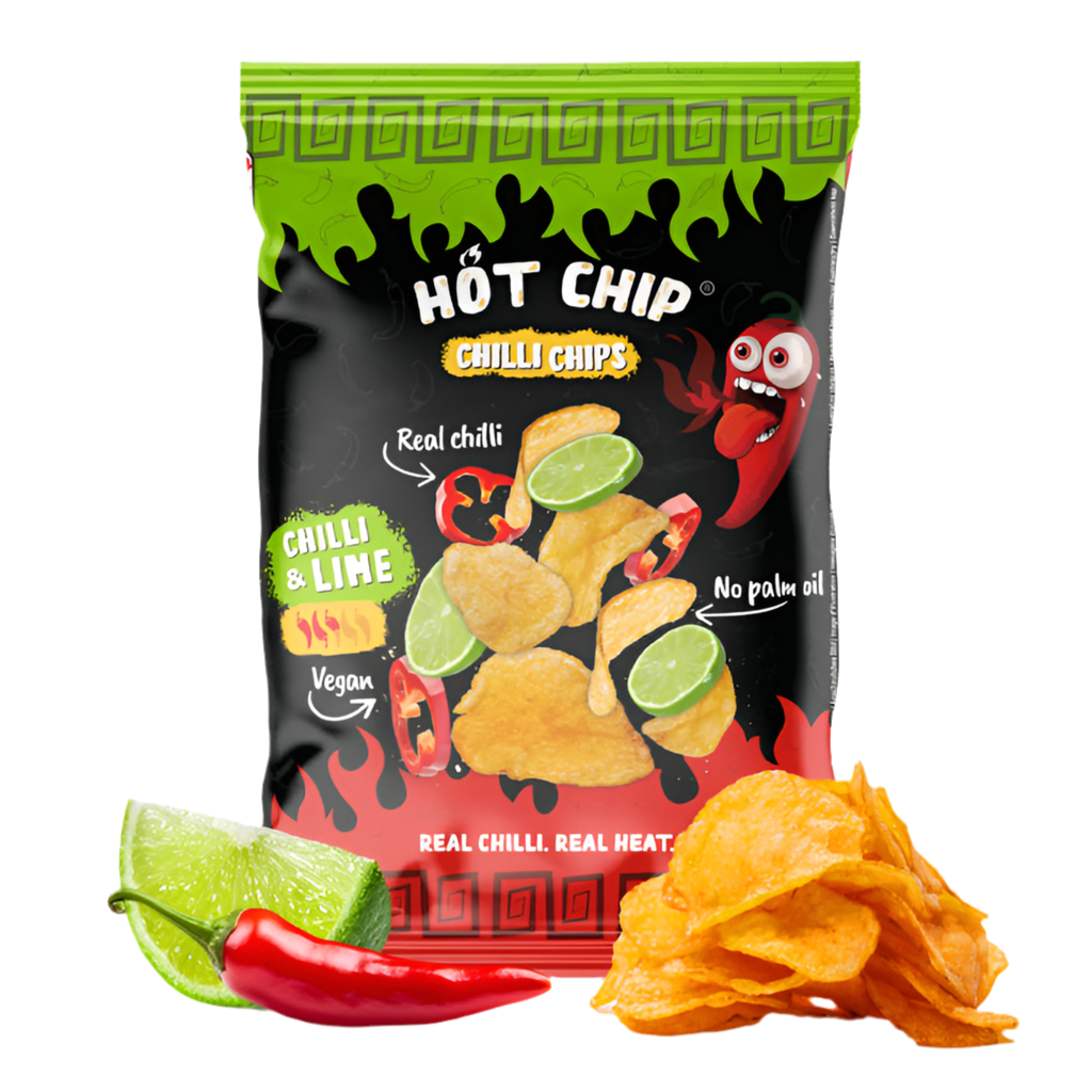 Chilli & Lime Chips 80 g