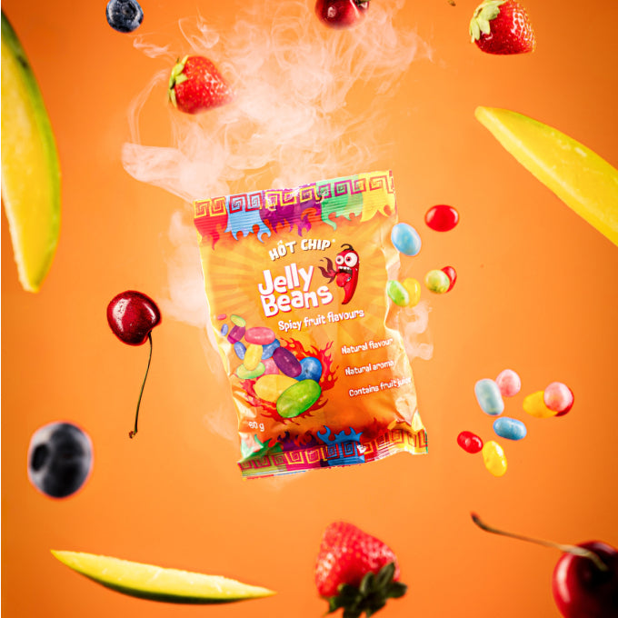 Jelly Beans Spicy Fruit Flavours 60g