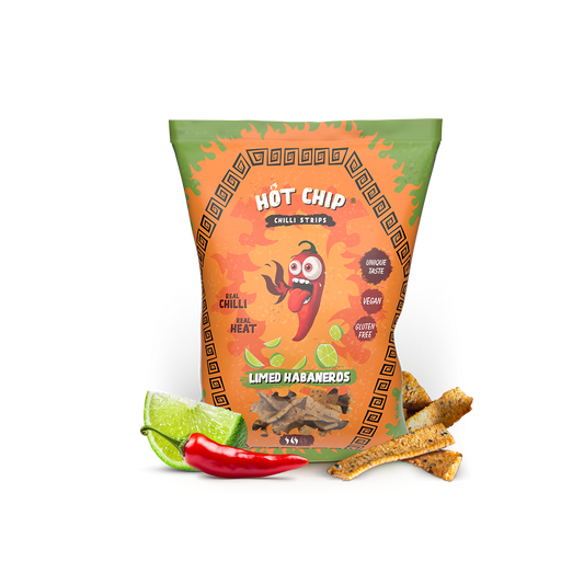 Limed Habaneros Chilli Strips
