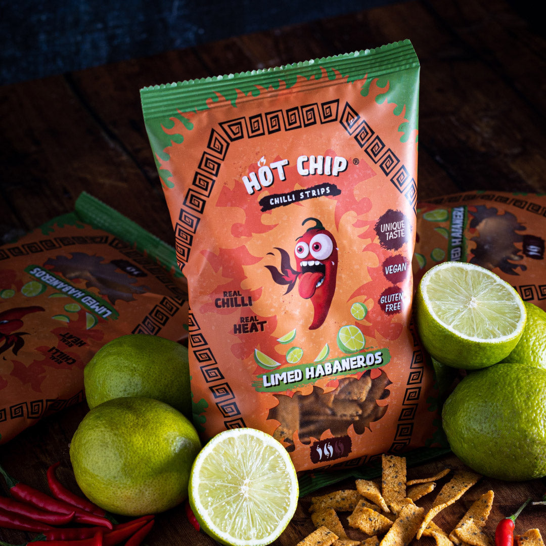 Limed Habaneros Chilli Strips